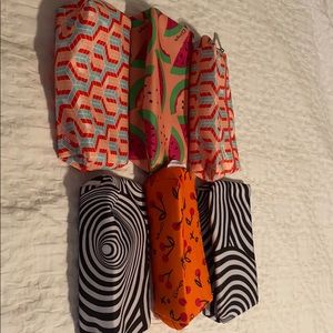 Cosmetic bags sold as bundle